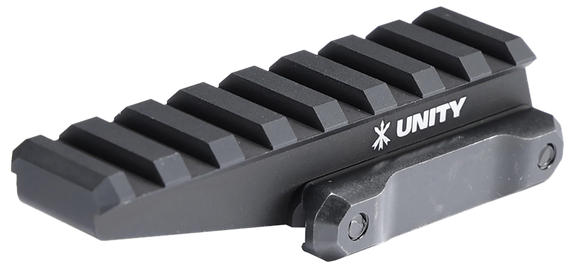 Unity Tactical Fast Optic Riser, Black Anodized - 810007880051 