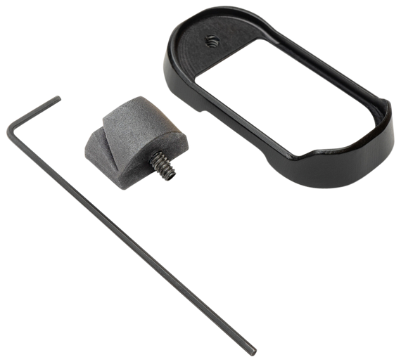 Shield Arms Magwell, Compatible w/Glock 43X/48, Black Anodized - 853465008988 