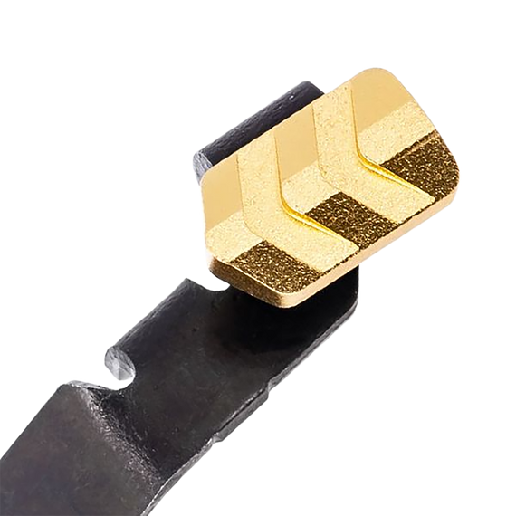 Tyrant CNC Extended Slide Release, Gold, 6061 Aluminum 