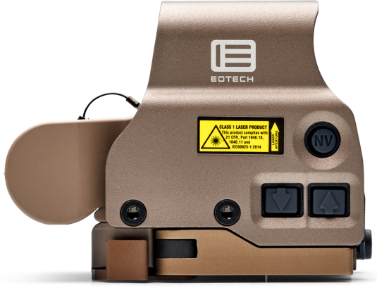 EO Tech EXPS3, 1 MOA Red Dot, Tan Finish - 672294600909 