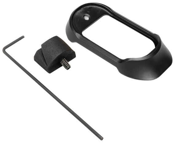 Shield Arms Premium Magwell, Glock 43X/48, Black Anodized - 850029544913 