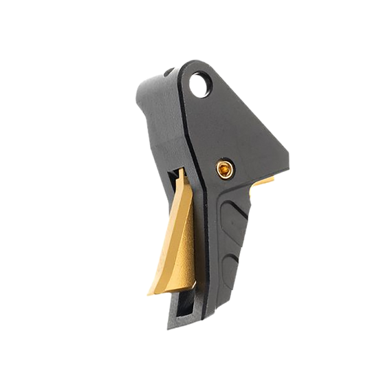 Tyrant CNC I.T.T.S Trigger, Black/Gold Anodized, Fits Springfield Echelon - 764046031328 