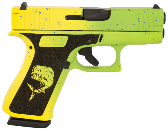 Glock PX4350204MAHIWG G43X, 9MM, 3.41" Barrel, 10+1 Rds, Mahi Cerakote - 810100237370 