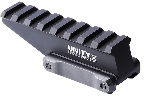 Unity Tactical Fast Absolute Riser, Black Anodized - 810007881140 