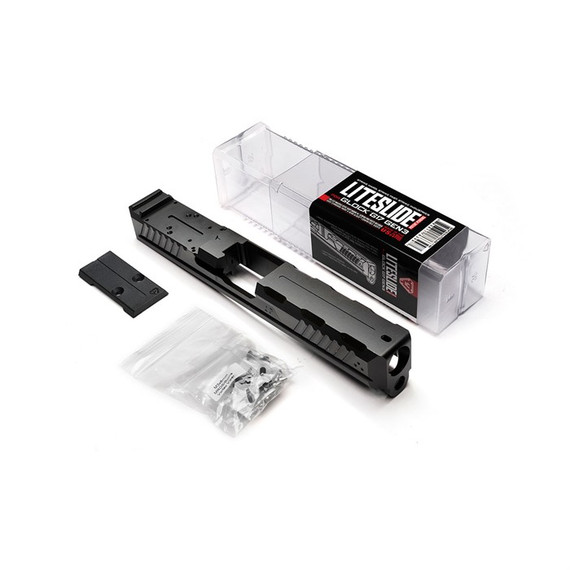 Strike LITE SLIDE for Glock 17, Large Serrations, Black - 793811763997 