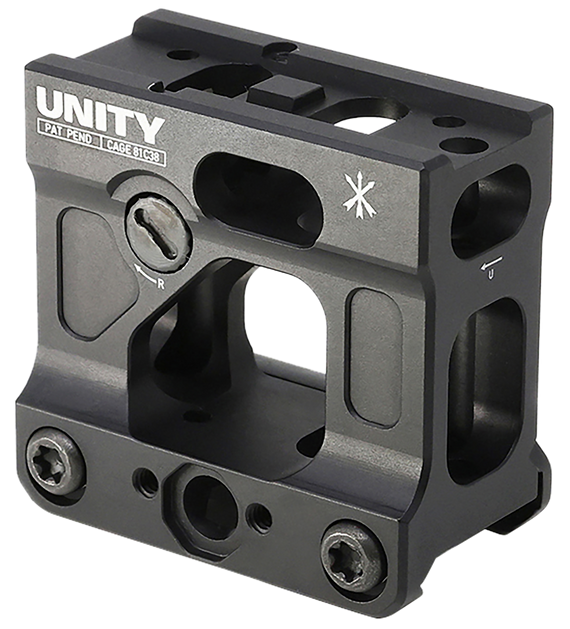 Unity Tactical Fast Micro, Black Anodized - 810007880013 