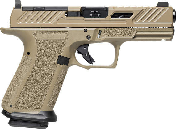 Shadow Systems MR920 Elite, 9MM, 4.00" Barrel, 15+1 Rds, Flat Dark Earth - 810013431742 