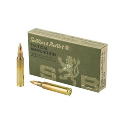 Sellier & Bellot M193 Rifle Ammunition, 5.56mm, 55gr FMJ, 1,000 Rds - 754908517695 