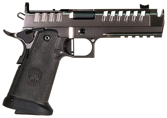 Watchtower Apache DS 1911, 9MM, 4.60" Barrel, 17/21 Rds, Graphite PVD - 810085125563 