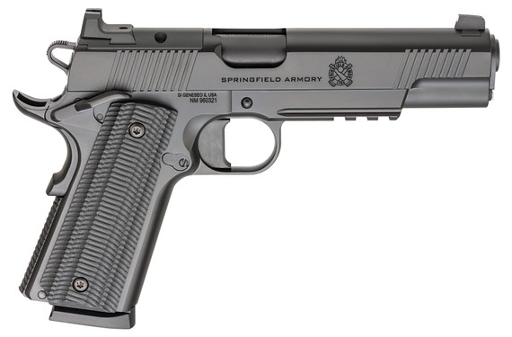 Springfield 1911 Operator, .45 ACP, 5.00" Barrel, 8+1 Rds, Black Cerakote - 706397988180 