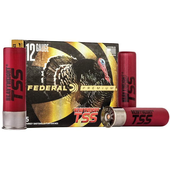 Federal Heavyweight TSS, 12GA, 3.5" Barrel, 5 Rds, Tungsten - 604544637960 