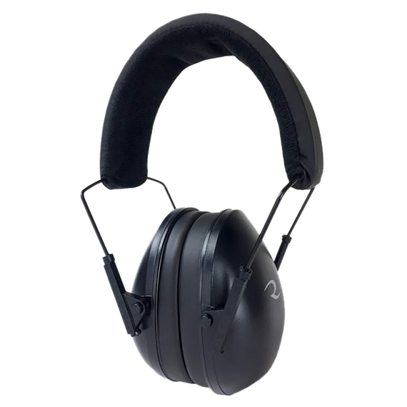 Radians CSE40BX Tactical Lowset Passive Muff, 21 dB, Over the Head, Black - 674326290416 