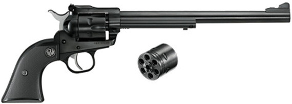 Ruger Single-Six Convertible, 22LR/22WMR, 9.50" Barrel, 6 Rds, Blued - 736676006243 