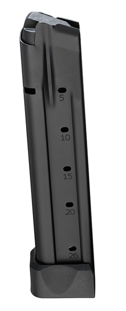 Springfield 1911 DS Prodigy Magazine, 9MM, 26 Rds, Black - 706397943899 