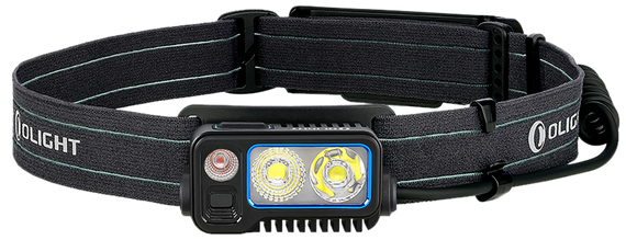 Olight Array 2 Pro, Black Anodized, 1,500 Lumens, White/Red LED
