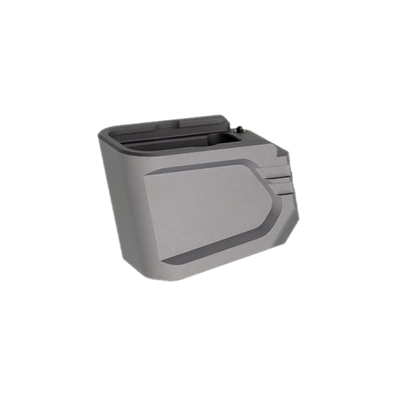 Tyrant CNC TDG19MAGEXG Magazine Extension, Fits Glock 19/23/26, 5rd, Aluminum - 7426848612350 