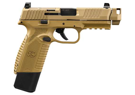 FN 545 MRD, .45 ACP, 4.43" Barrel, 10+1 Rds, Flat Dark Earth - 845737019150 