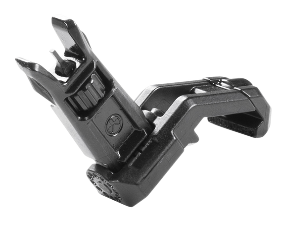 Magpul MBUS Pro Offset Sight Front, Melonited Steel, Black - 873750000329 