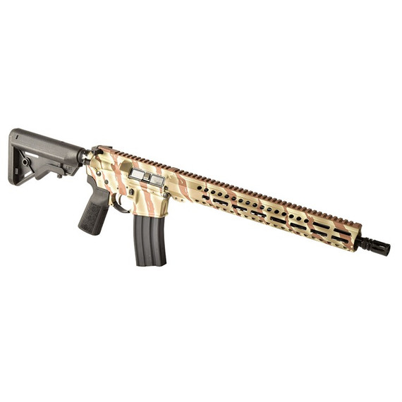 Sons Of Liberty Gun Works M4EX03, 5.56 NATO, 16.00" Barrel, 30 Rds, Desert Tiger Stripe - 785939519440 