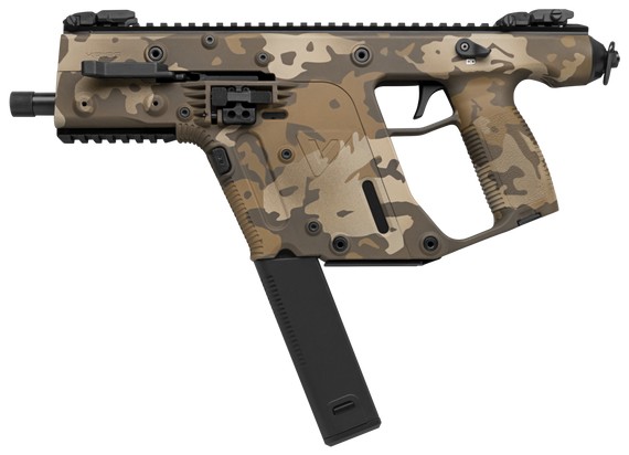 Kriss VECTOR SDP, 9MM, 5.50" Barrel, 40 Rds, FDE Multi-Coat Cerakote - 811607037142 