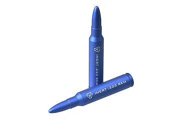 Strike Aluminum Dummy Rounds, 9mm, Blue Anodized - 708747546422 