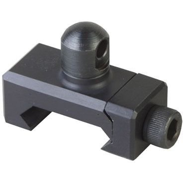 Midwest MCTAR-07 Stud Mount Adapter, Matte Black, Picatinny Compatible - 816537010074 