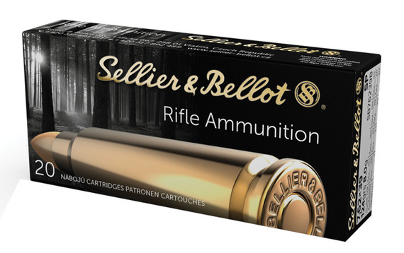 Sellier & Bellot SB76239B Rifle, 7.62x39mm, 124 gr Soft Point, 20 Rds - 754908510511 
