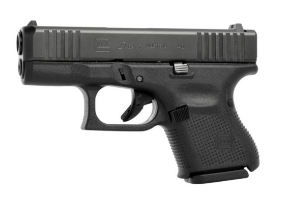 Glock 27 Gen5, .40 S&W, 3.43" Barrel, 9 Rds, Black Matte - 764503044076 