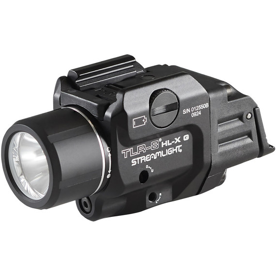 Streamlight TLR-8 HL-X G, Green Laser, Black Anodized - 080926694750 