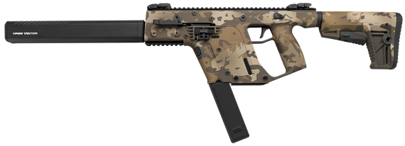 Kriss Vector CRB, 9MM, 16.00" Barrel, 40 Rds, MultiCam Flat Dark Earth - 811607037104 