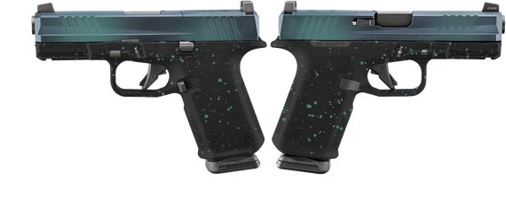 Ruger RXM, 9MM, 4.00" Barrel, 15 Rds, Northern Lights Splatter - 756542285909 