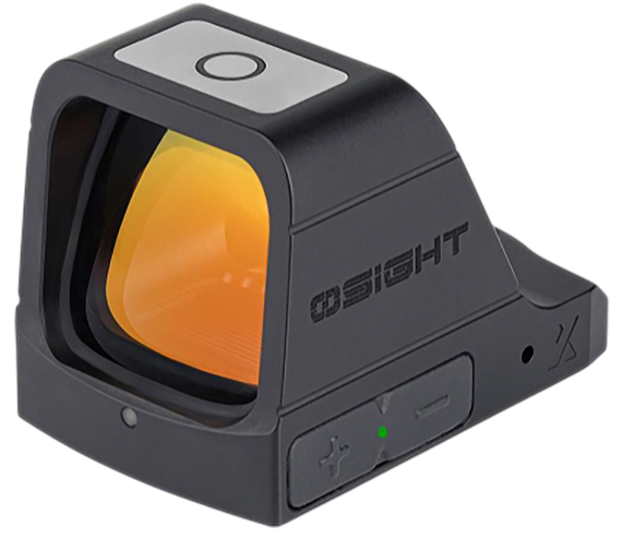 Olight Osight X, Handgun Optic, 3 MOA Red Dot & 32 MOA Circle, RMR Footprint, Black Anodized - 6978095650018 