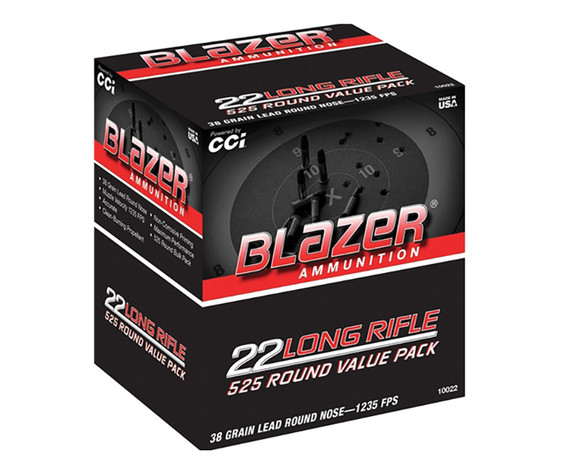 CCI 10022, 22 LR, 38 Grain, 525 Rounds - 604544650839 