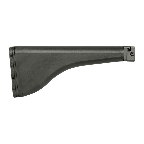 Midwest AR-15 BRN-180 Side-Folding Trapdoor Stock, Folding Mechanism, Black - 812102034216