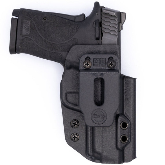 C&G Holsters M&P Shield 9EZ/Equalizer, Optics Ready, Black Kydex