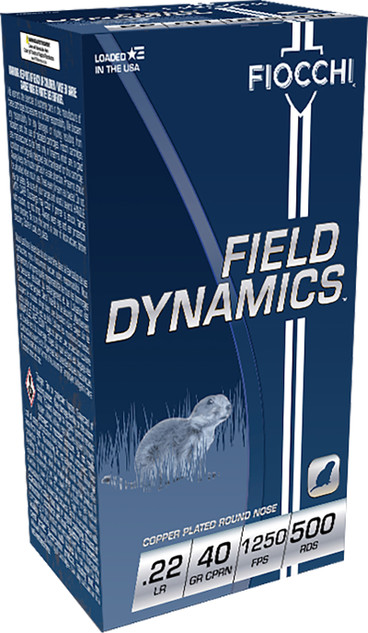 Fiocchi Field Dynamics, .22LR, 50 Rds - 762344710013 