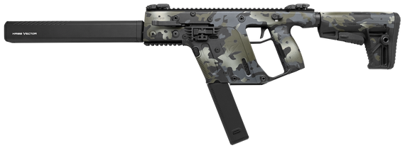 Kriss Vector CRB, 9MM, 16.00" Barrel, 40 Rds, MultiCam Black - 811607037067 