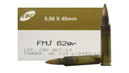 Magtech Tactical, 5.56MM, 62 GR FMJ, 50 Rds, Brass - 754908201600 
