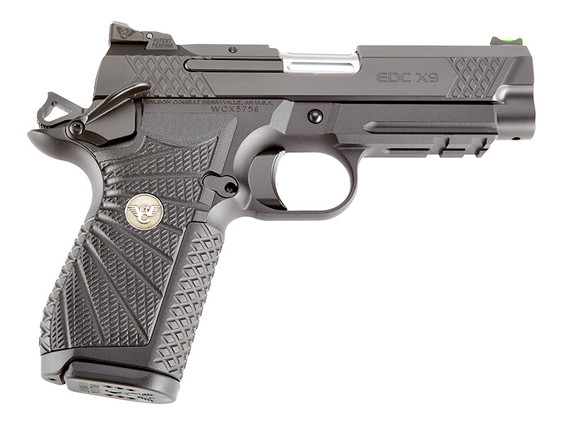 Wilson EDC X9, 9MM, 4.00" Barrel, 15 Rds, Black Armor-Tuff - 811826028471 