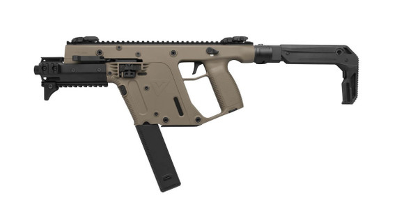 Kriss Vector SBR Enhanced, 45ACP, 6.5" Barrel, 30 Rds, Flat Dark Earth - 810237029879 