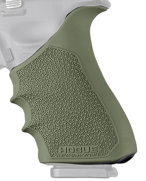 Hogue 17031 Grip Sleeve Handall Beavertail, OD Green Rubber