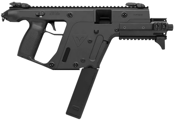 Kriss Vector SDP Enhanced G2, 9MM, 6.50" Barrel, 40+1 Rds, Black Nitride - 811607033663 