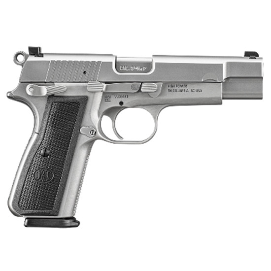 FN High Power, 9MM, 4.70" Barrel, 10 Rds, Stainless - 845737014384 