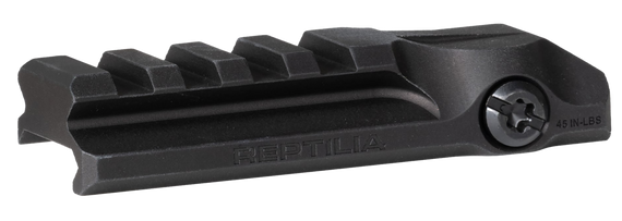 Reptilia RMU Mount, 7075-T6 Aluminum, Picatinny Rail, Black Anodized 