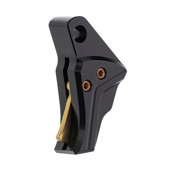 Tyrant CNC I.T.T.S Trigger/Shoe, Black/Gold, Glock Gen5 