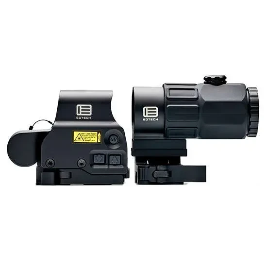 EO Tech EOTECH EXPS3-4 HWS W/G45 Magnifier, AR223 Ballistic Reticle, Black Finish - 672294600748 