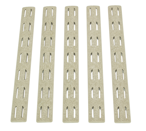 Bravo KMR-RP-FDE-5 KeyMod Rail Panel Kit, Flat Dark Earth, Polymer - 855877004633 
