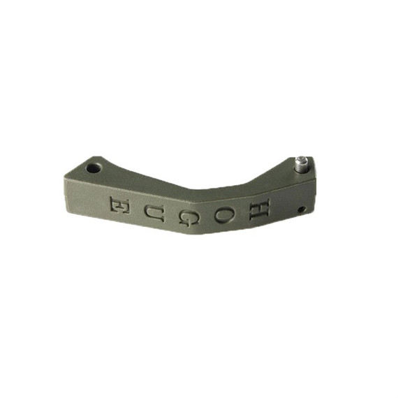 Hogue AR-15 Contoured Trigger Guard, Polymer, OD Green