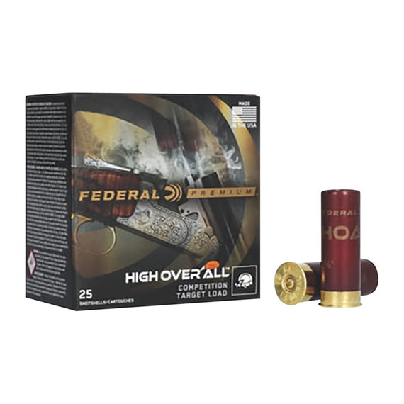 Federal Premium High Over All, 28 Gauge, 2.75" Length, 3/4 oz, 9 Shot, 25 Rounds Per Box - 604544683950 