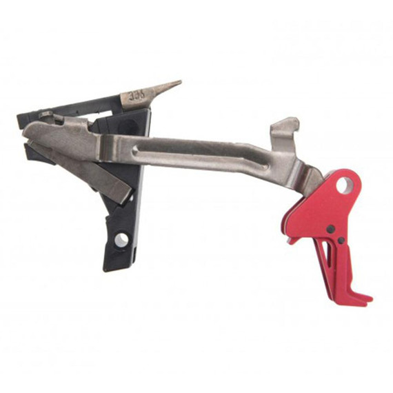 CMC Triggers Glock 43 Slimline Trigger Kit, Red Finish - 859464006789 